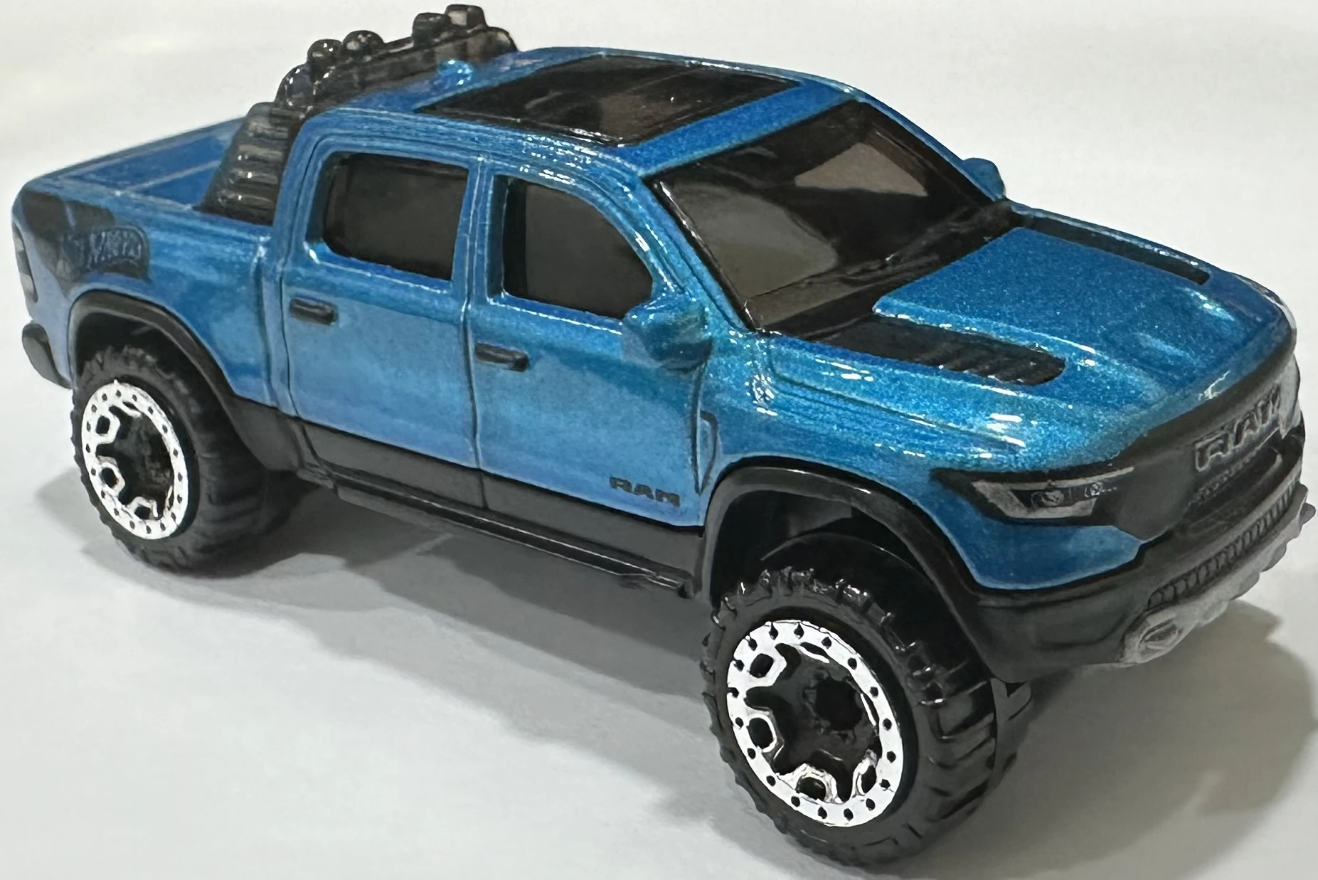 2024 Hot Wheels 								'23 Ram 1500 Aqua - Mainline 097/250 - Factory Fresh 7/10