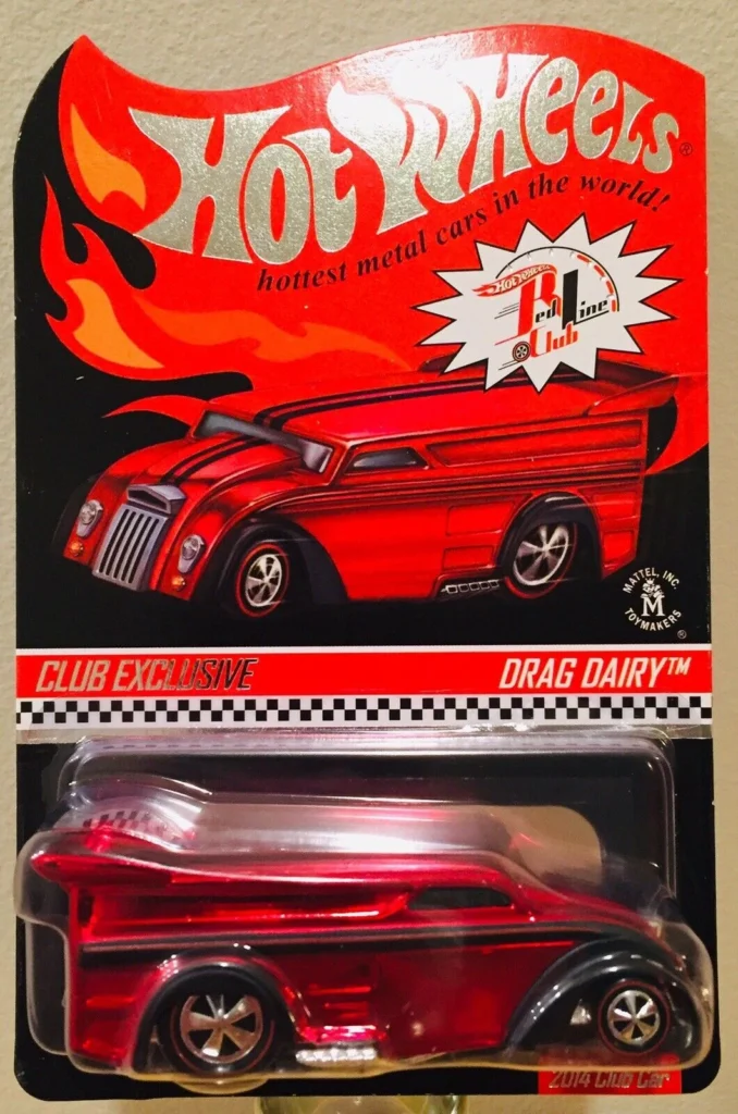 Drag Dairy Red - 2015 Hot Wheels Redline Club RLC