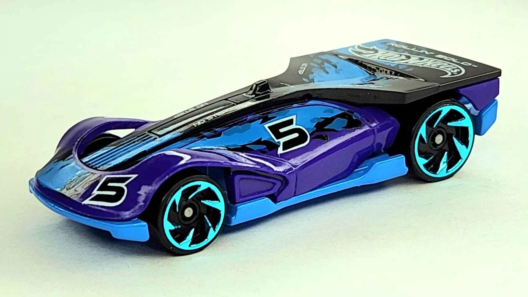 2024 Hot Wheels Rollin' Solo Purple - Mainline 154/250 - Track Champs 2/5