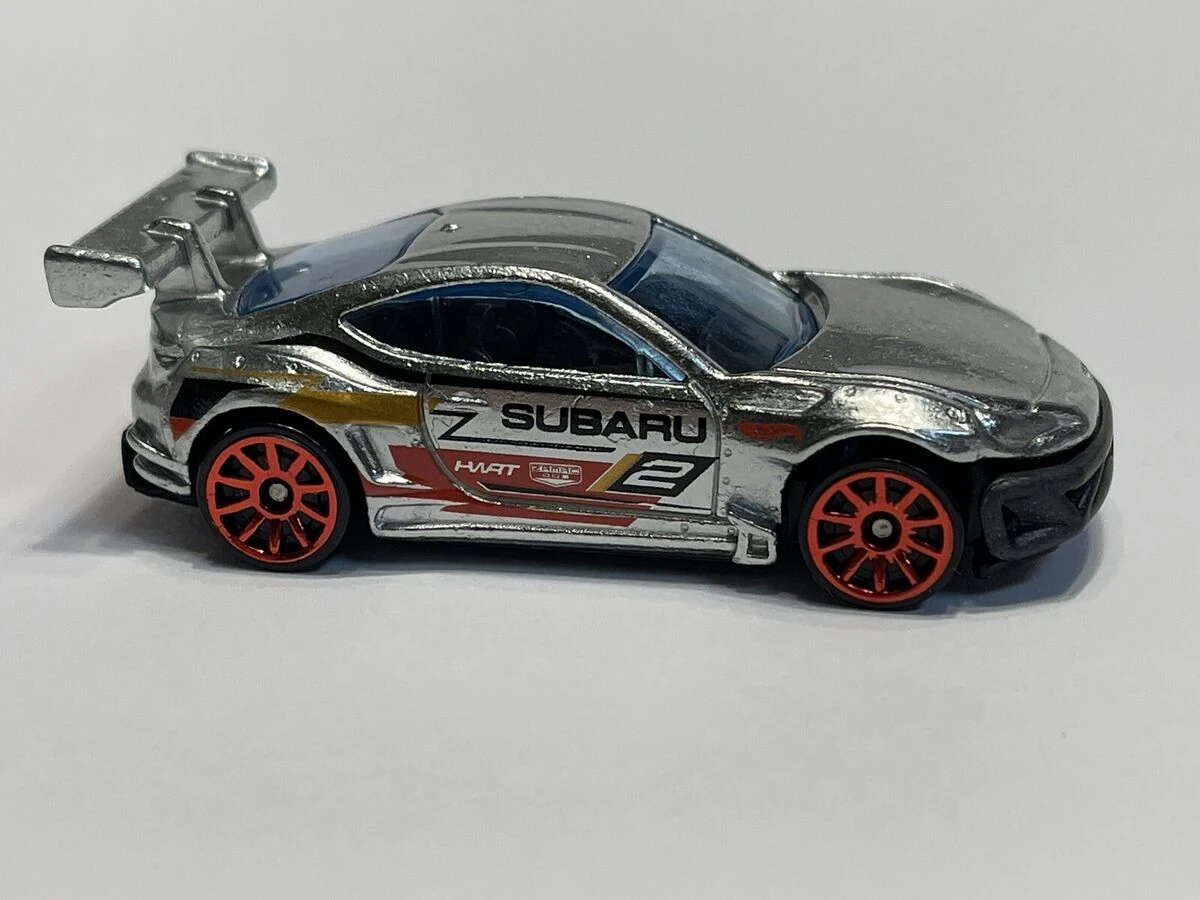 2025 Hot Wheels Subaru BRZ Zamac Chrome - Mainline 048/250 - Hot Trucks 3/5
