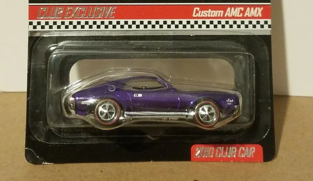 Custom AMC AMX Purple - 2010 Hot Wheels Redline Club RLC