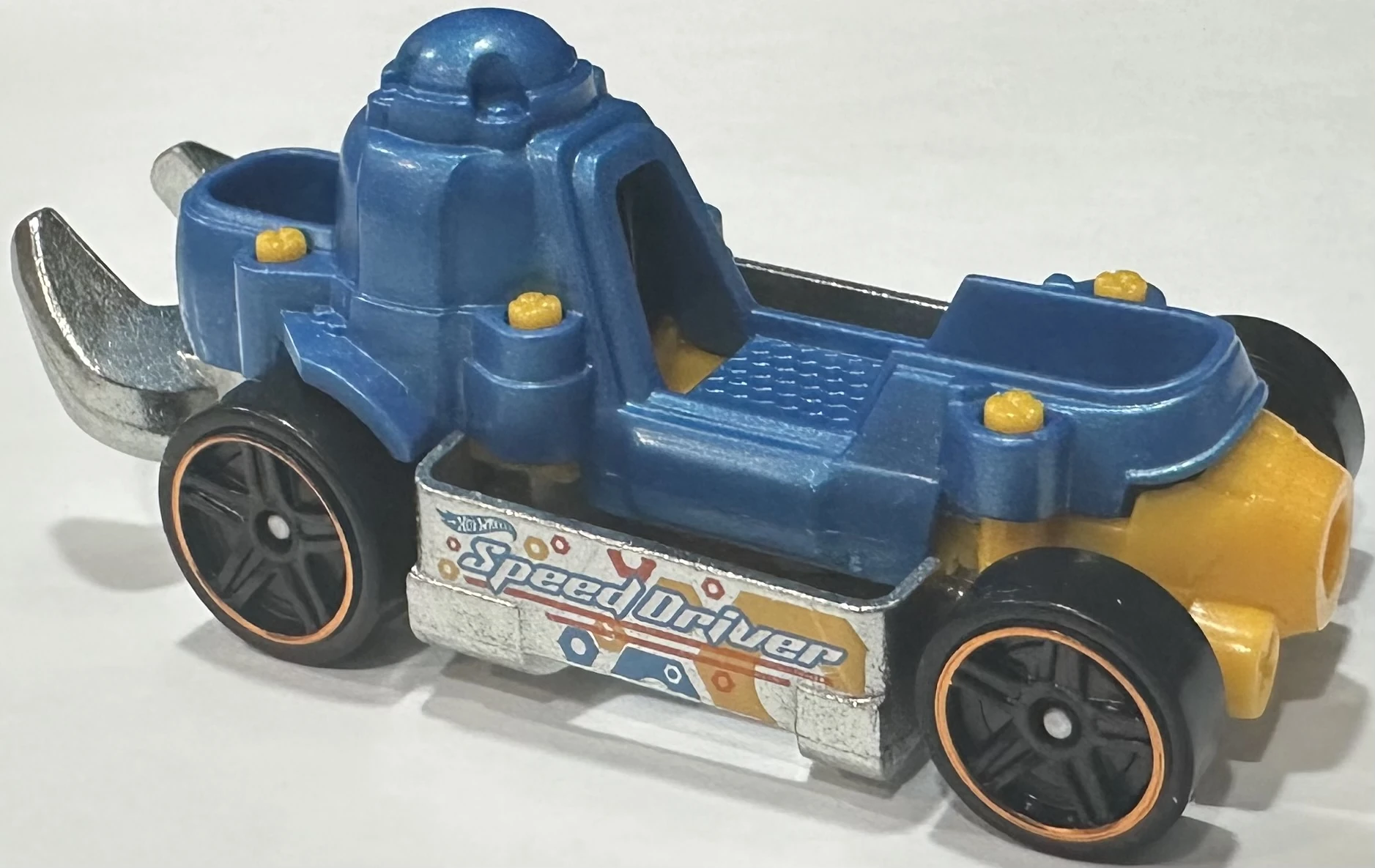 2025 Hot Wheels Speed Driver Blue - Mainline 206/250 - Experimotors 8/10