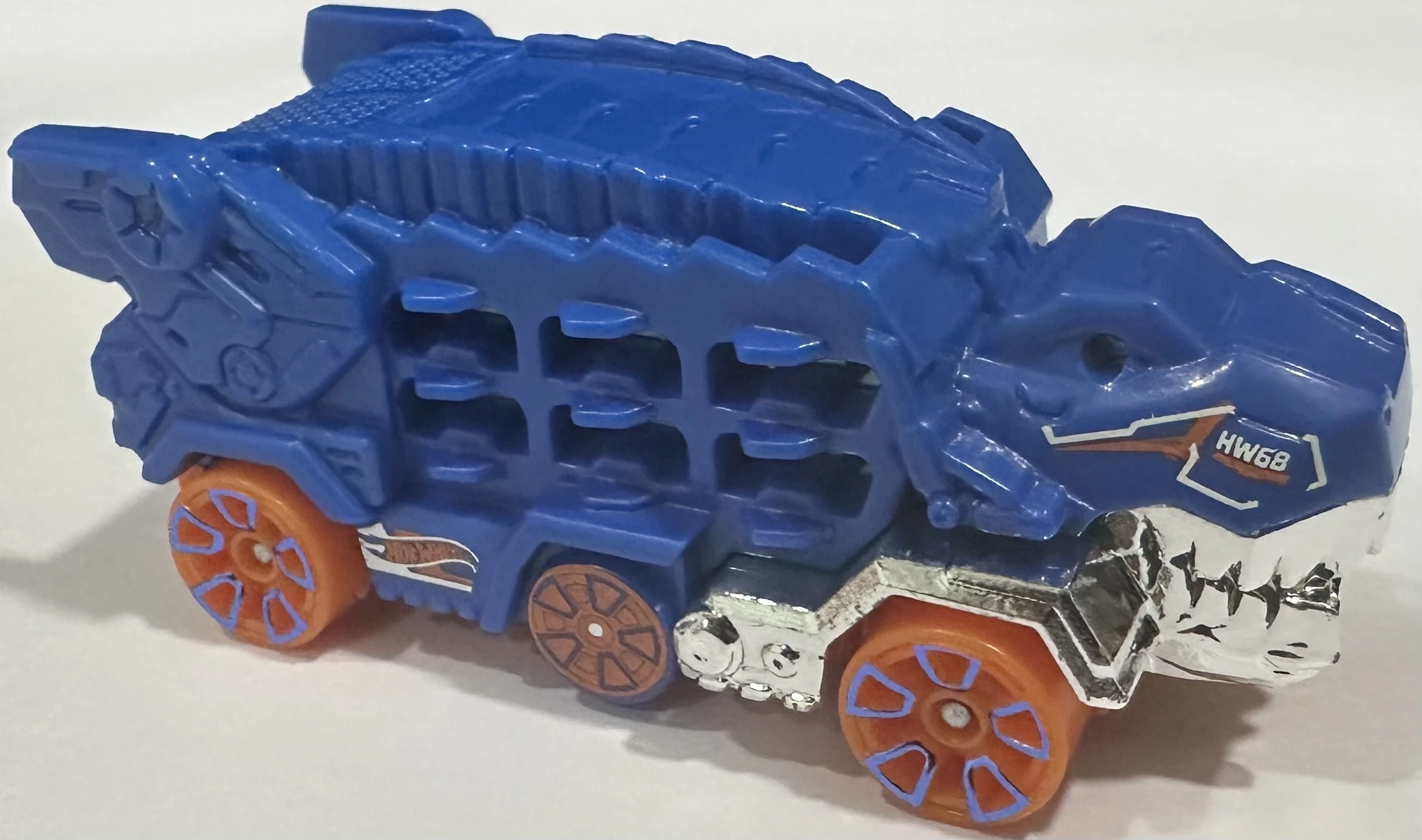 2024 Hot Wheels 				HW Ultimate T-Rex Transporter Blue - Mainline 055/250 - Screen Time 4/10