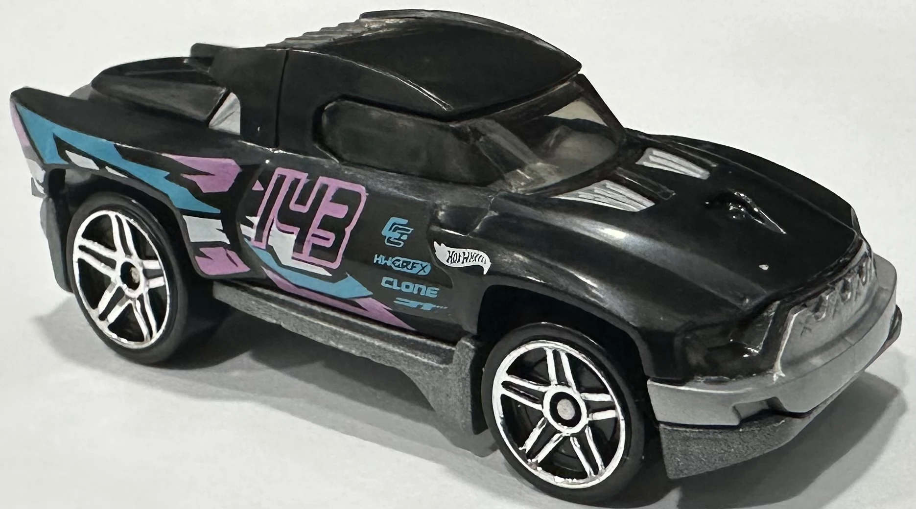 2024 Hot Wheels Terra-Tracktyl Black - Mainline 131/250 - Track Champs 1/5