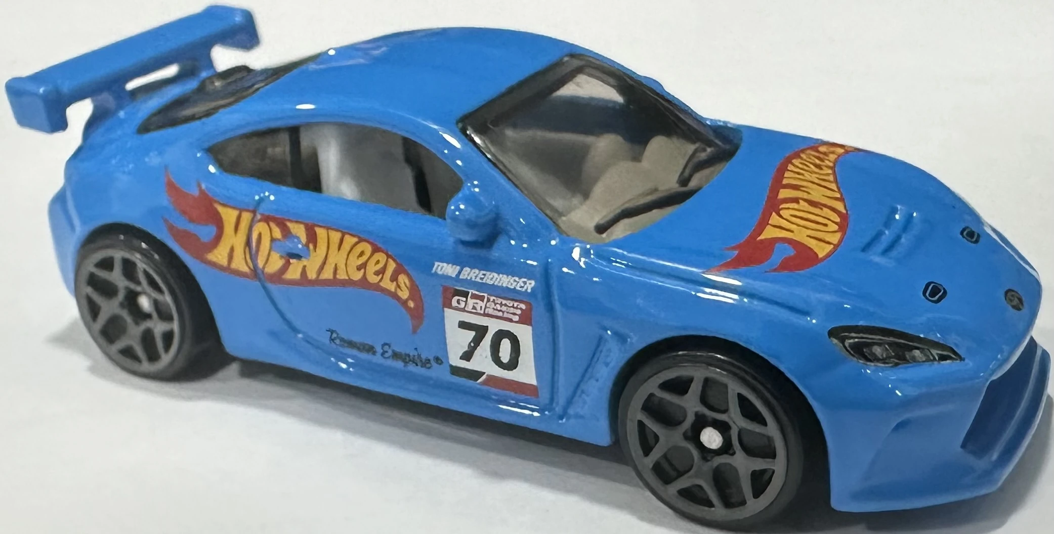 2024 Hot Wheels 			Toyota GR86 Cup Blue - Mainline 203/250 - J-Imports 10/10
