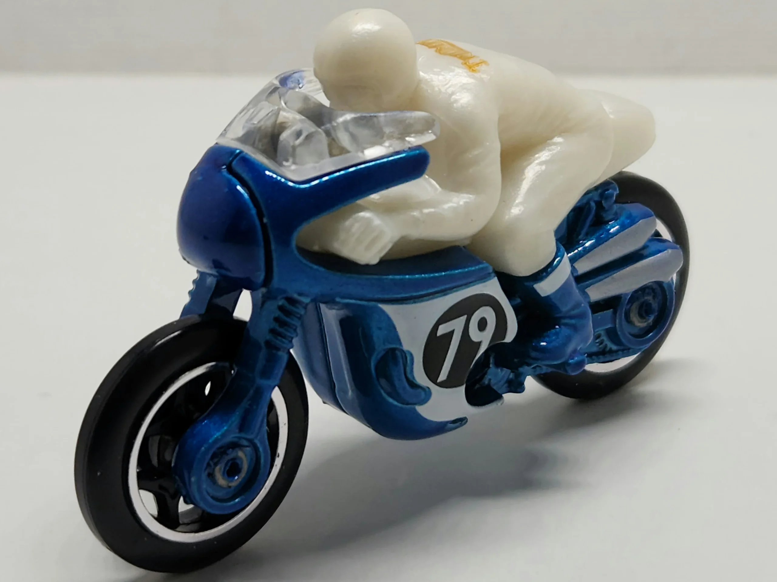 2024 Hot Wheels 									1966 Triumph Tiger 100 Blue - Mainline 190/250 - Factory Fresh 10/10
