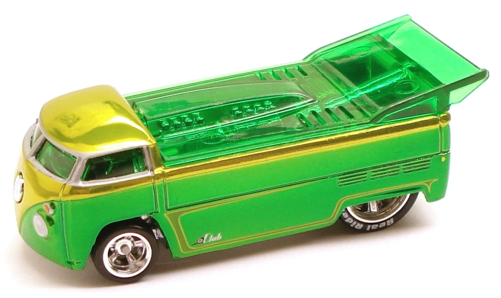 Volkswagen Drag Truck Green & Anti-Freeze - 2010 Hot Wheels Redline Club RLC
