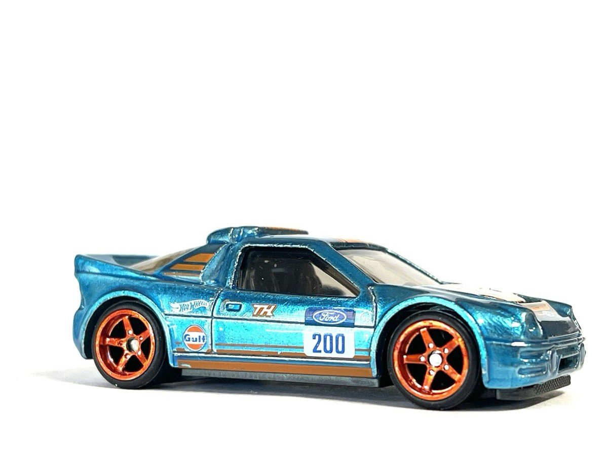 2025 Hot Wheels 								Ford RS200 Blue Aqua - Mainline 247/250 - Peak Pursuit 9/10