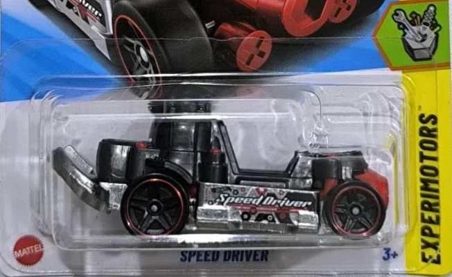 2025 Hot Wheels Speed Driver Chrome - Mainline 206/250 - Experimotors 8/10