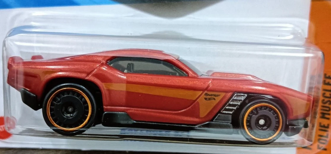 2025 Hot Wheels 				Ravenger S/T Orange & Red - Mainline 207/250 - Muscle Mania 4/10