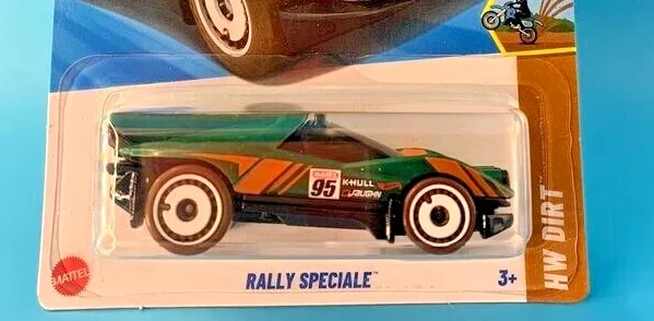 2024 Hot Wheels Rally Speciale Dark Green - Mainline 179/250 - Dirt 2/10 Dollar General