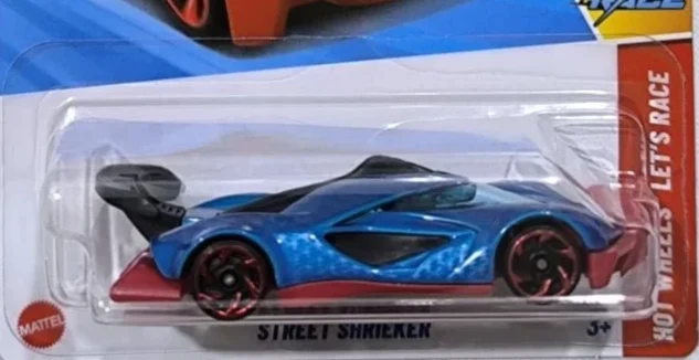 2025 Hot Wheels Street Shrieker Blue - Mainline 063/250 - Lets Race 3/5