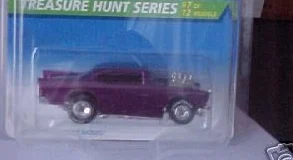 1996 Hot Wheel Treasure Hunt - '57 Chevy Purple 7/12
