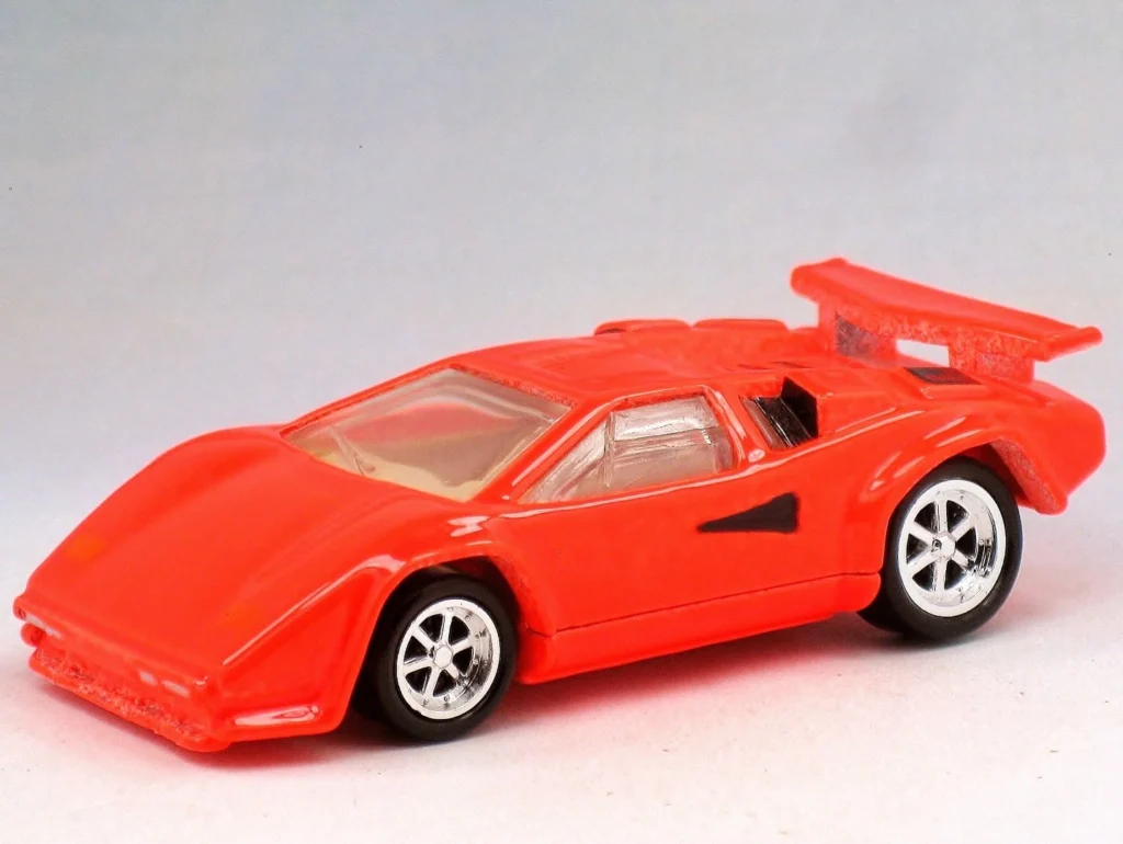 1996 Hot Wheel Treasure Hunt - Lamborghini Countach Red 10/12