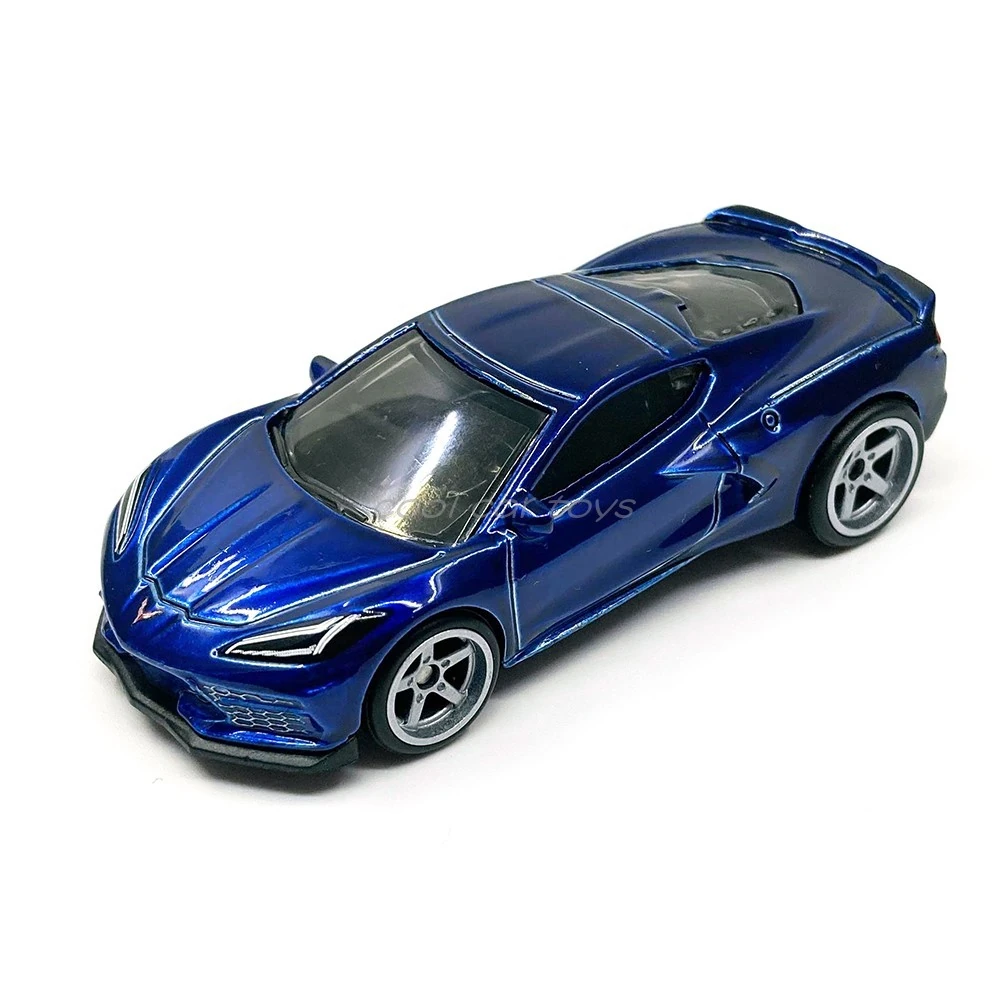 2022 Hot Wheels Super Treasure Hunt 2020 Corvette Blue Mainline 106/250 Factory Fresh 3/10