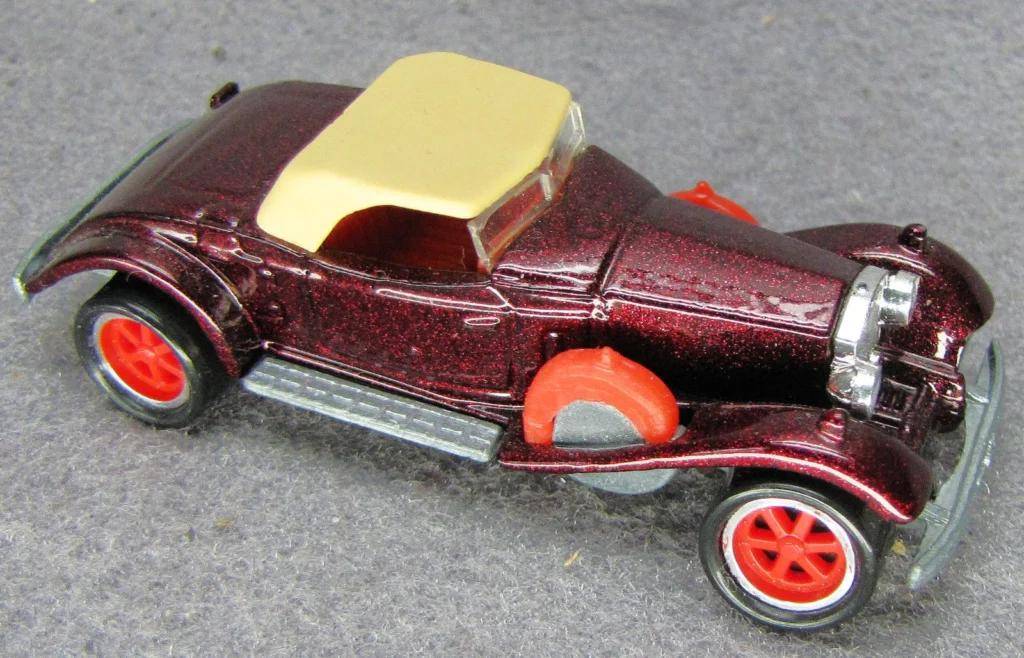 1995 Hot Wheels Treasure Hunt Roll Royce Phantom ll Red 7/12