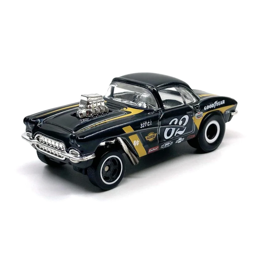 2025 Hot Wheels Super Treasure Hunt - '62 Corvette Gasser Black