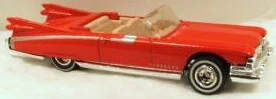 1996 Hot Wheel Treasure Hunt - '59 Caddy Red 5/12 