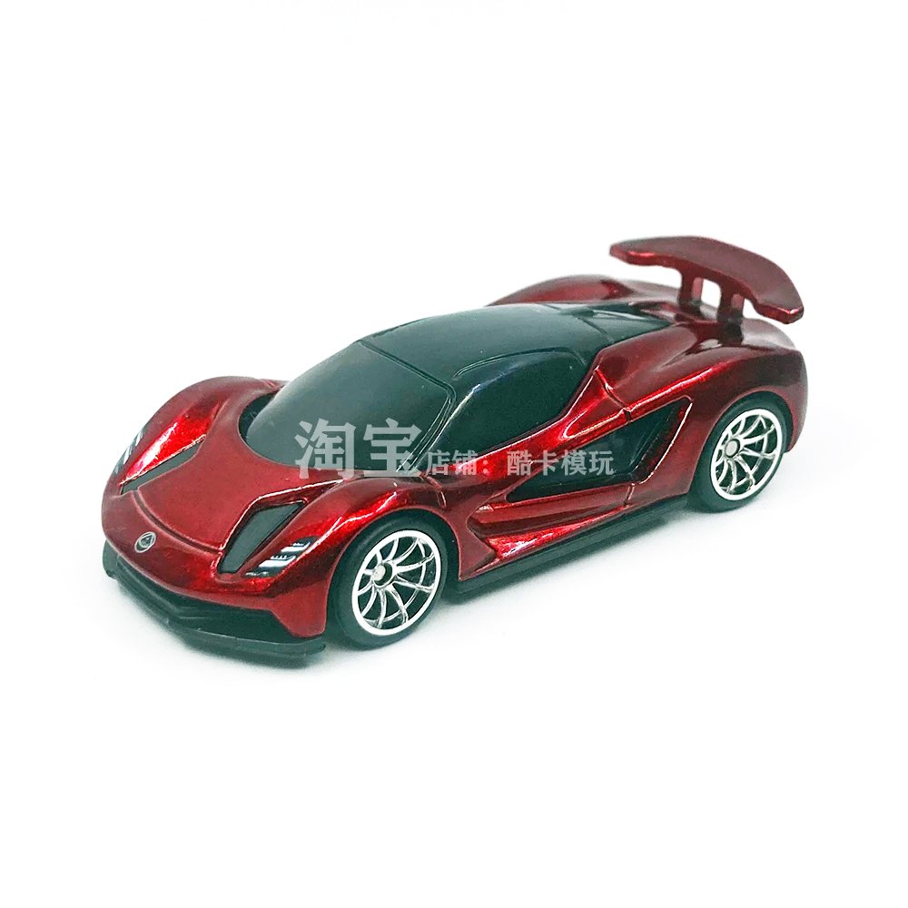 2023 Hot Wheels Lotus Evija Atomic Red - Mainline 084/250 HW Green Speeds 5/10