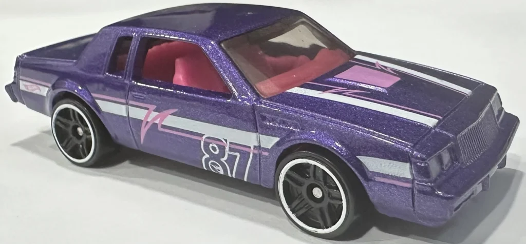 2026 Hot Wheels Treasure Hunt - '87 Buick Regal GNX Purple Mainline 009/250 Nightspeed 1/10
