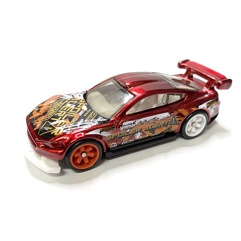 2022 Hot Wheels Super Treasure Hunt Custom '18 Ford Mustang GT Red - Mainline 175/250 Spoiler Alert 5/5