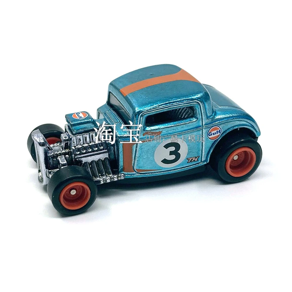 2022 Hot Wheels Super Treasure Hunt '32 Ford Blue Gulf Racing Team - Mainline 237/250 Rod Squad 5/5
