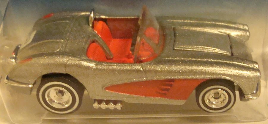 1996 Hot Wheel Treasure Hunt - '58 Corvette Gray 9/12