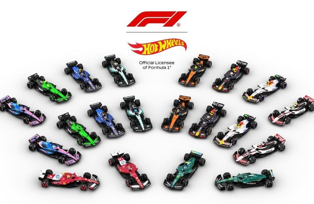 2025 Hot Wheels Formula 1 Full Set 10 Teams