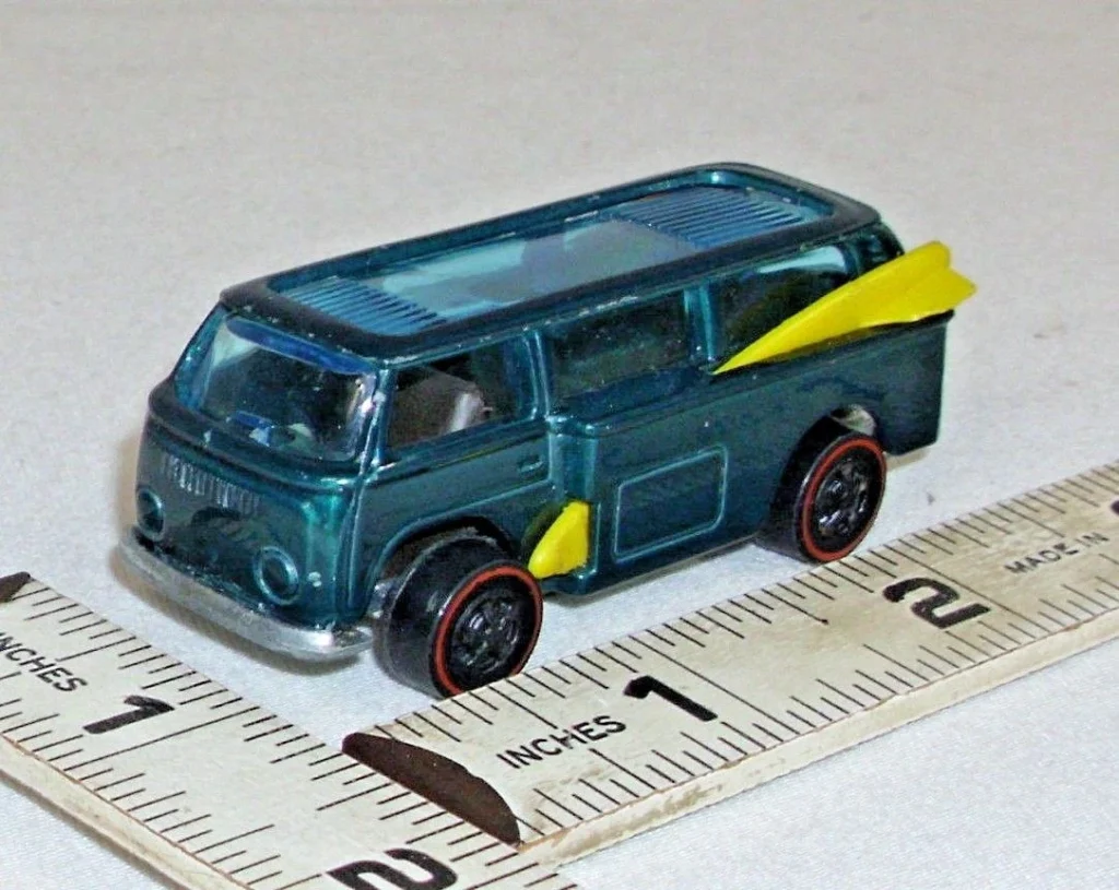 1969 Hot Wheels Volkswagen Beach Bomb Spectraflame Aqua