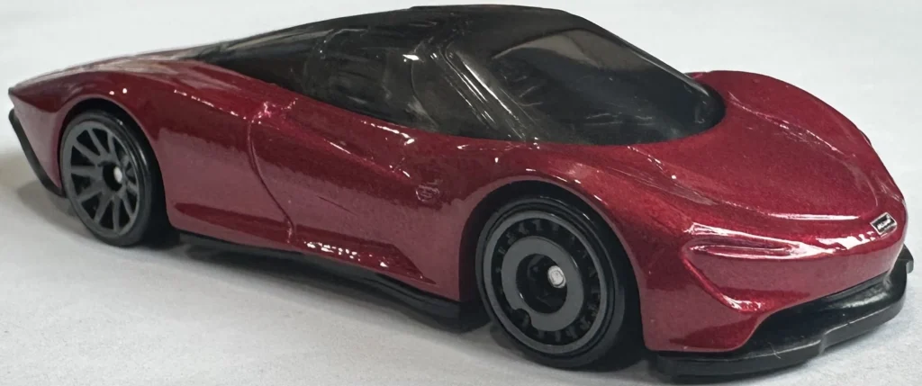 2025 Hot Wheels McLaren SpeedTail Volcano Red - Mainline 209/250 Exotics 5/5
