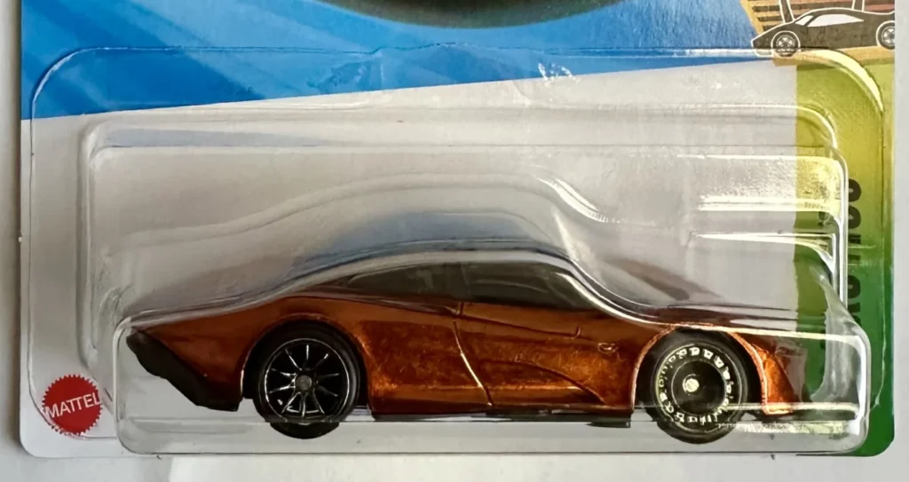 2025 Hot Wheels McLaren SpeedTail Orange Volcano - Mainline 209/250 Exotics 5/5