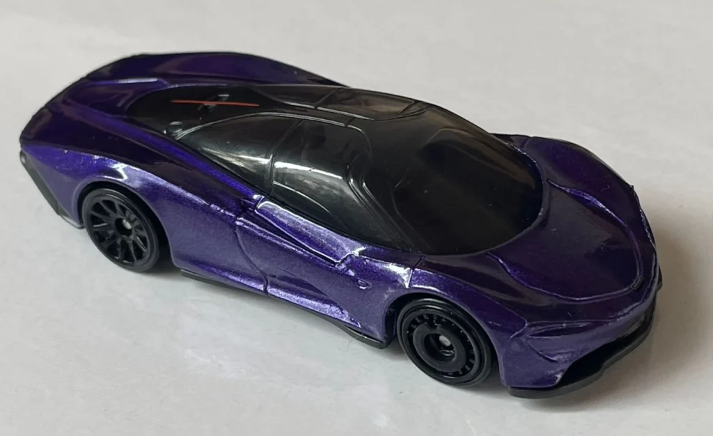 2022 Hot Wheels McLaren SpeedTail Purple Lantana Nightburnerz 5 Packs - Themed 2 Packs