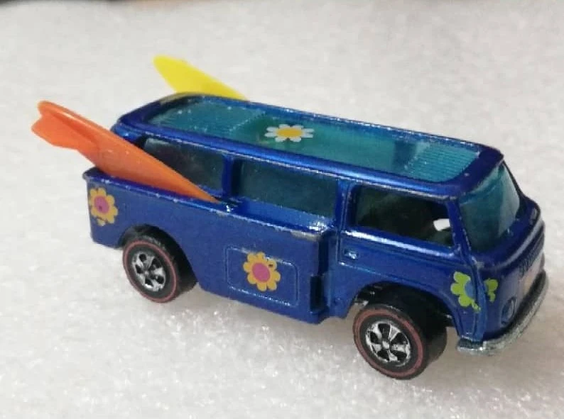 1969 Hot Wheels Volkswagen Beach Bomb Spectraflame Blue