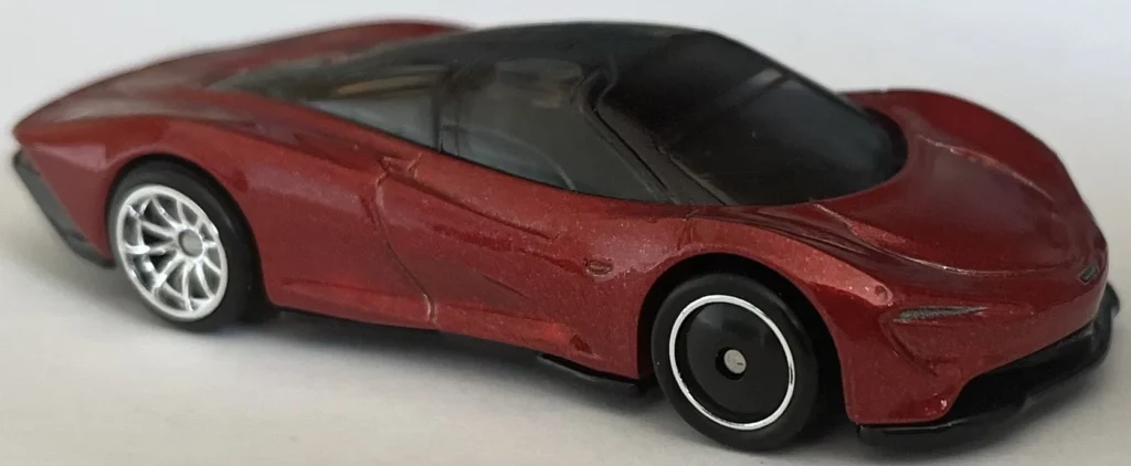 2022 Hot Wheels McLaren SpeedTail Naranja Volcan Collector Exotics Set