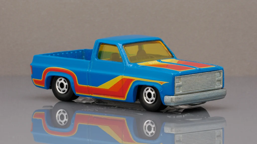 2012 Hot Wheels The Hot Ones '83 Chevy Silverado Azul