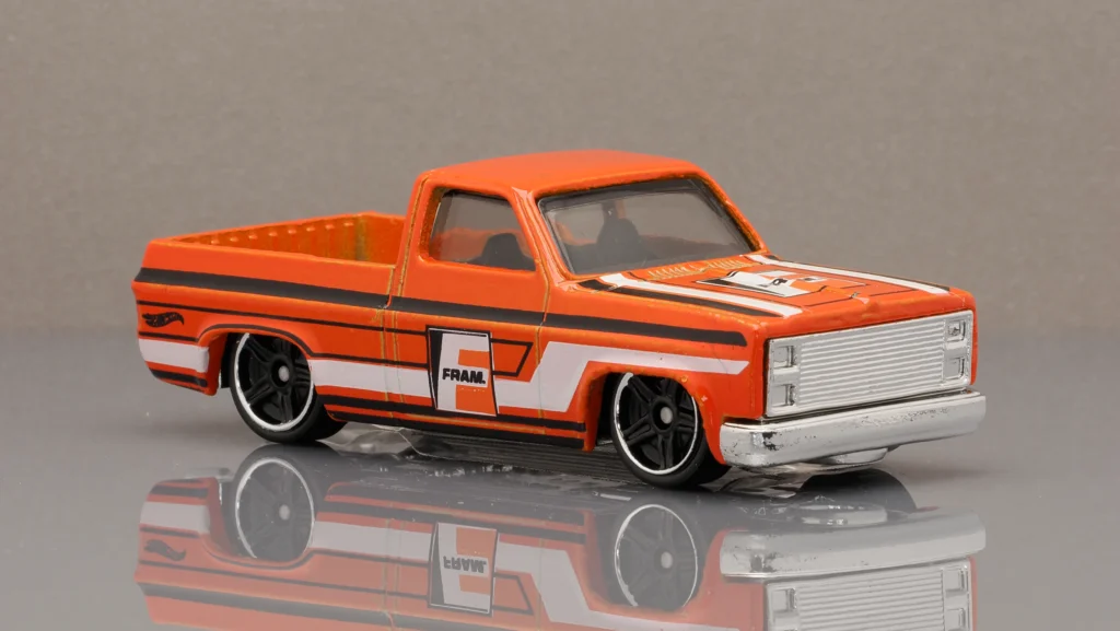 2015 Hot Wheels Mainline 016/250 '83 Chevy Silverado HW City: HW Performance Orange
