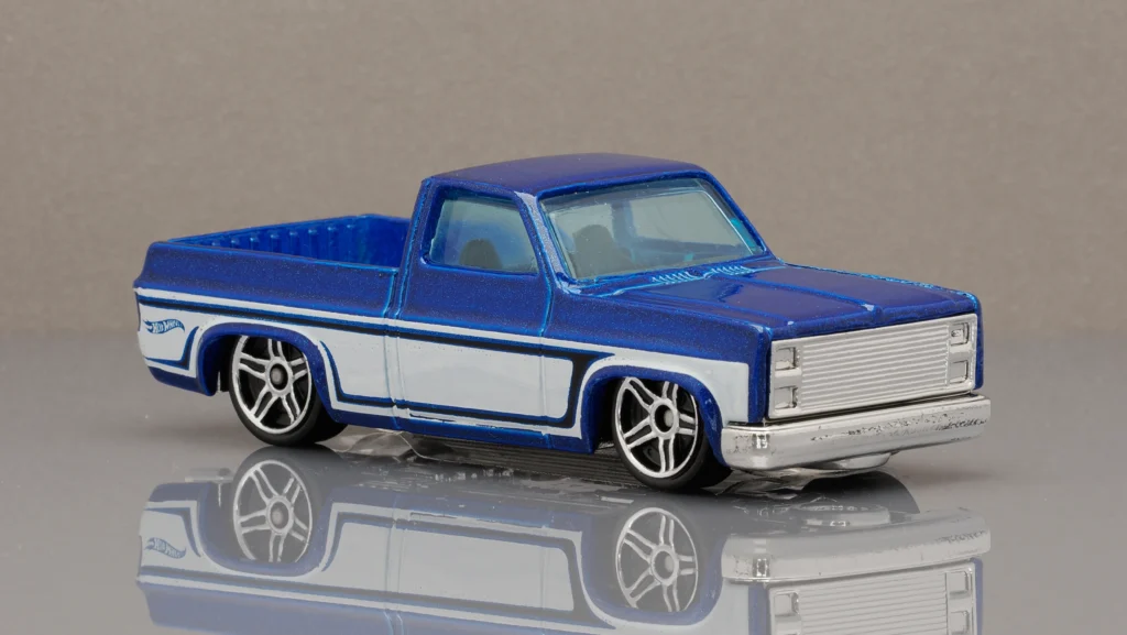 2015 Hot Wheels Mainline '83 Chevy Silverado HW Hot Trucks 5 Packs Blue