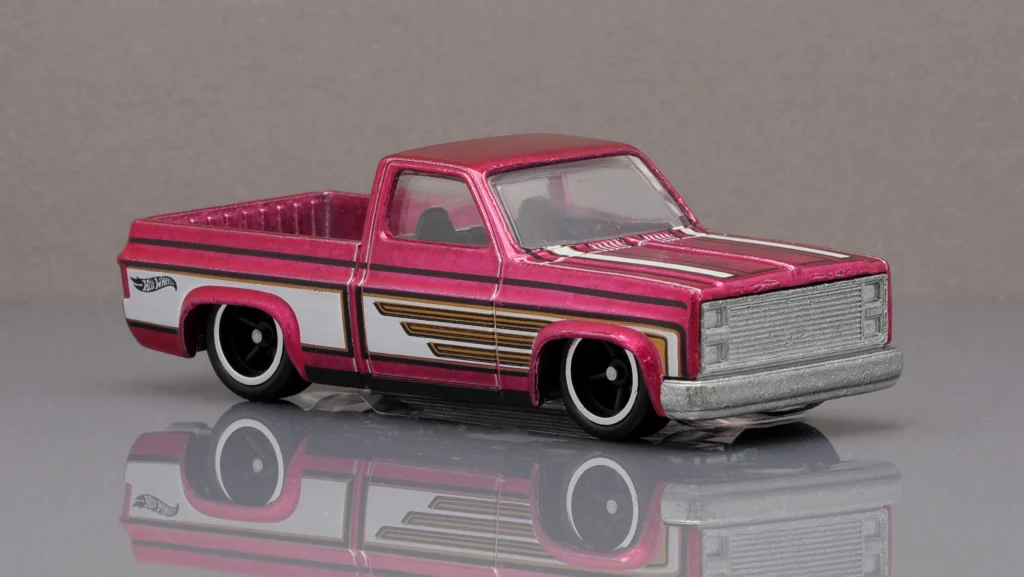 2021 Hot Wheels Premium '83 Chevy Silverado Legends Tour Special Edition Pink