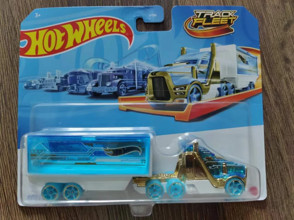 2024 Hot Wheels Track Fleet - Speed Hauler Blue