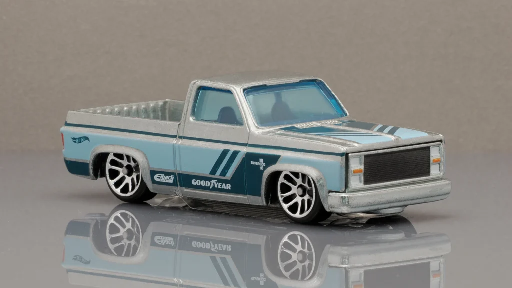 2024 Hot Wheels Premium '83 Chevy Silverado Zamac Themed Multipack Chrome