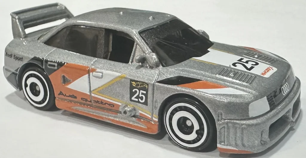 2025 Hot Wheels Audi 90 Quattro Gray - Mainline 199/250 Peak Pursuit 2/10