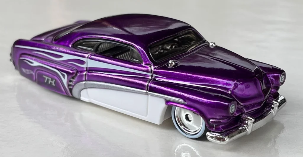2025 Hot Wheels Mainline - Hirohata Merc Spectraframe Purple - Mainline 046/250 Rod Squad 4/10 SUPER TREASURE HUNT