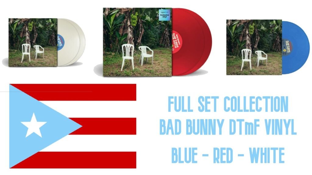 Bad Bunny Debi tirar mas fotos DTmF Full Set Vinyl