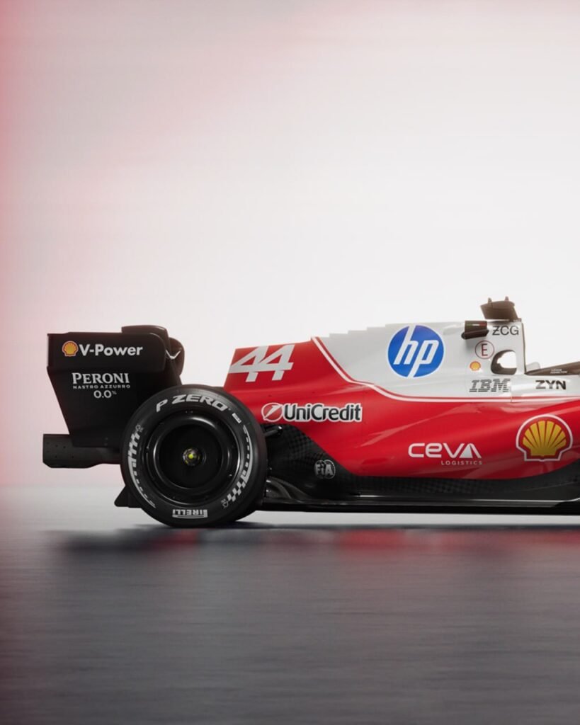 Scuderia Ferrari HP F1 Team 2026 Livery 1/8