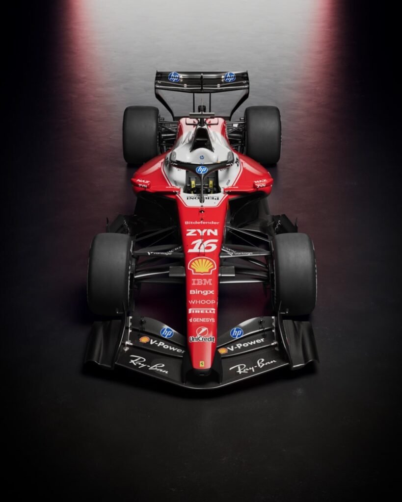 Scuderia Ferrari HP F1 Team 2026 Livery 3/8