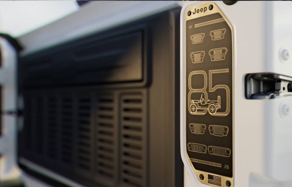Jeep 85th Anniversary Desings Easter Eggs