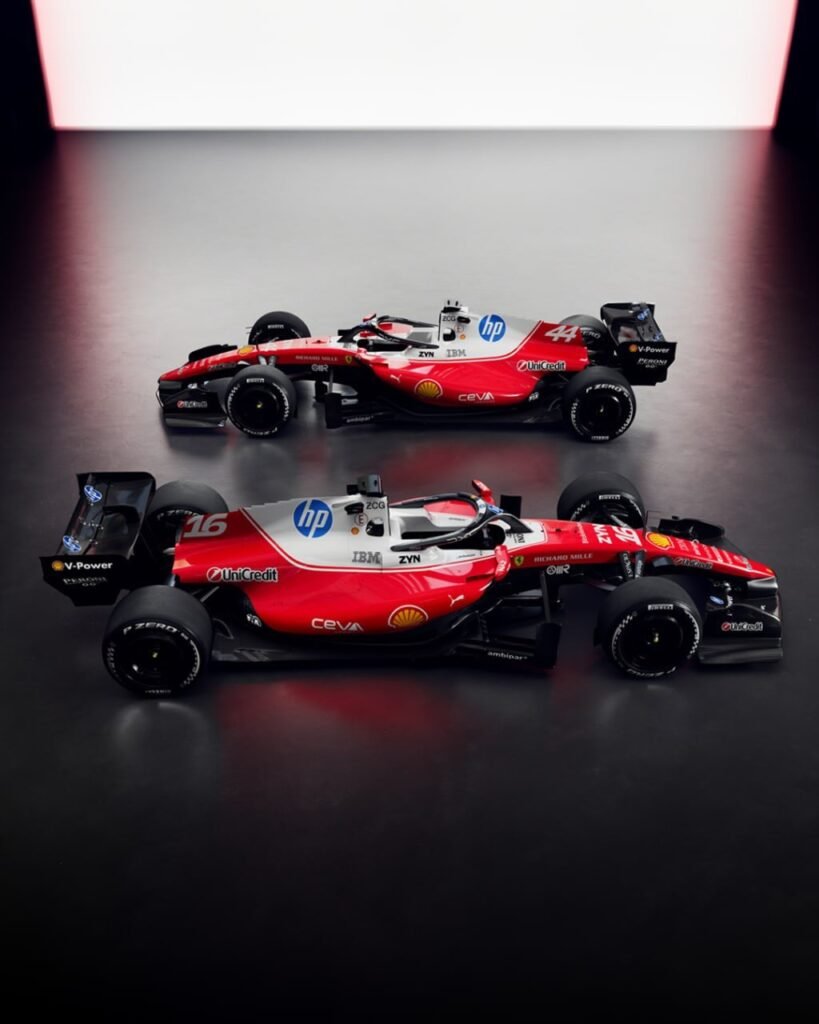 Scuderia Ferrari HP F1 Team 2026 Livery 4/8