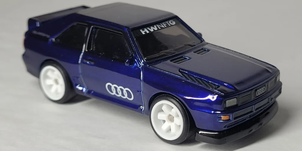 2024 Hot Wheels Premium NFT Garage Series 8 #15 '84 Audi Sport Quattro Blue