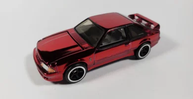 1993 Ford Mustang Cobra R Red - 2021 Hot Wheels Redline Club RLC