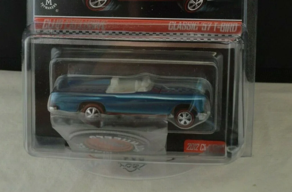 Classic 1957 T-Bird Blue - 2012 Hot Wheels Redline Club RLC